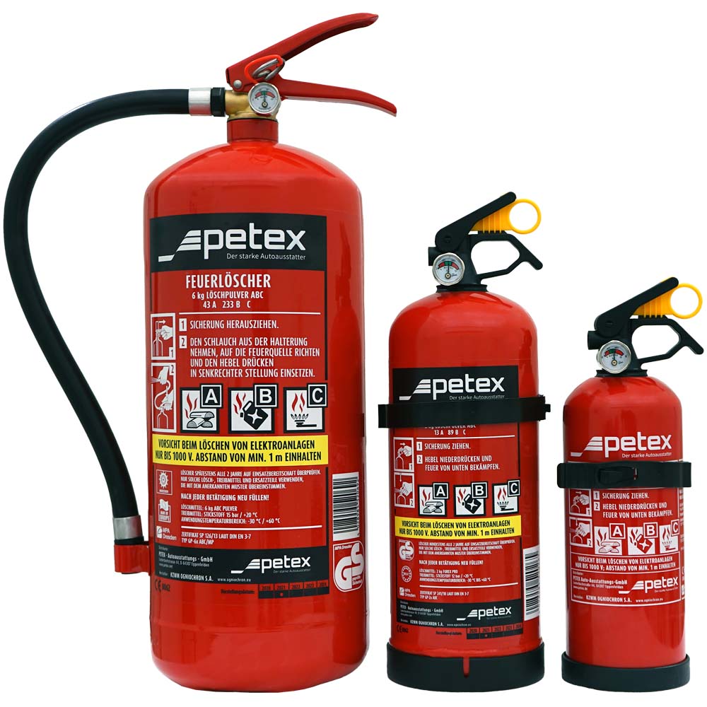PETEX Sicherheitszubehoer Feuerloescher