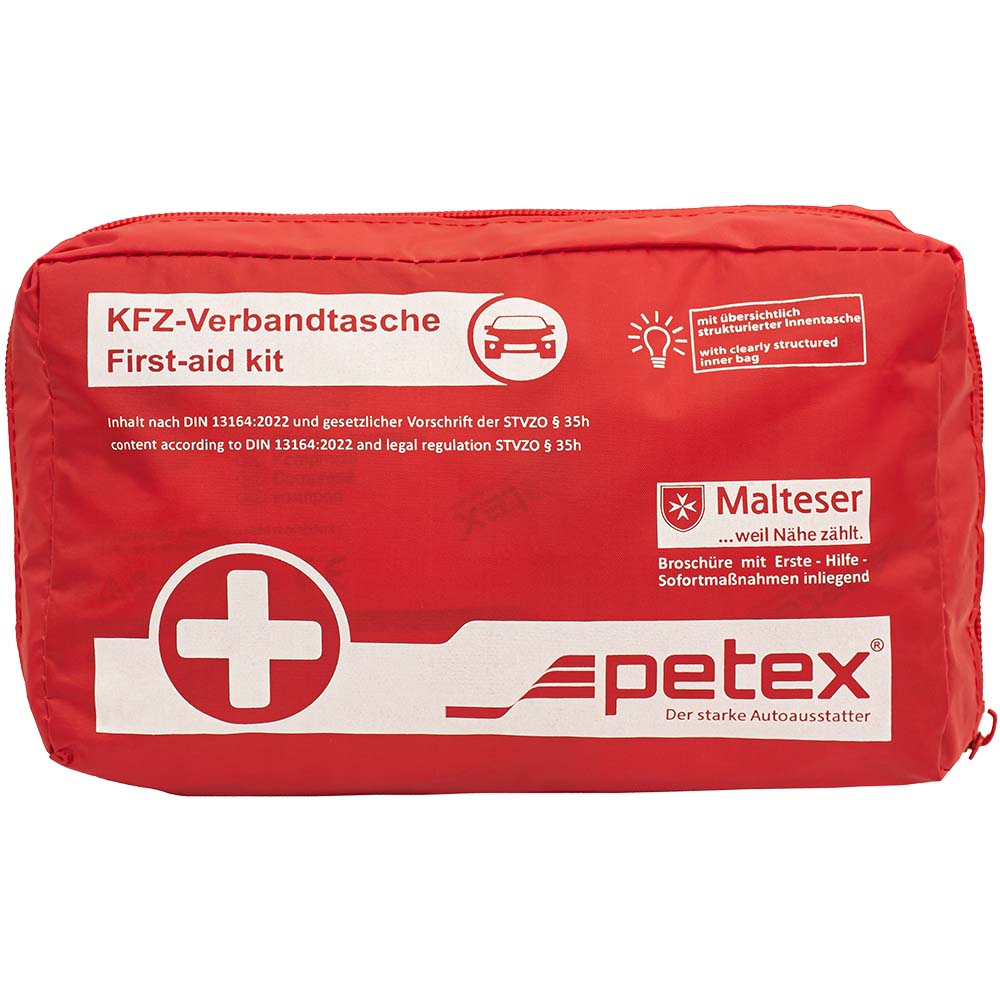 PETEX Sicherheitszubehoer Verbandtasche rot