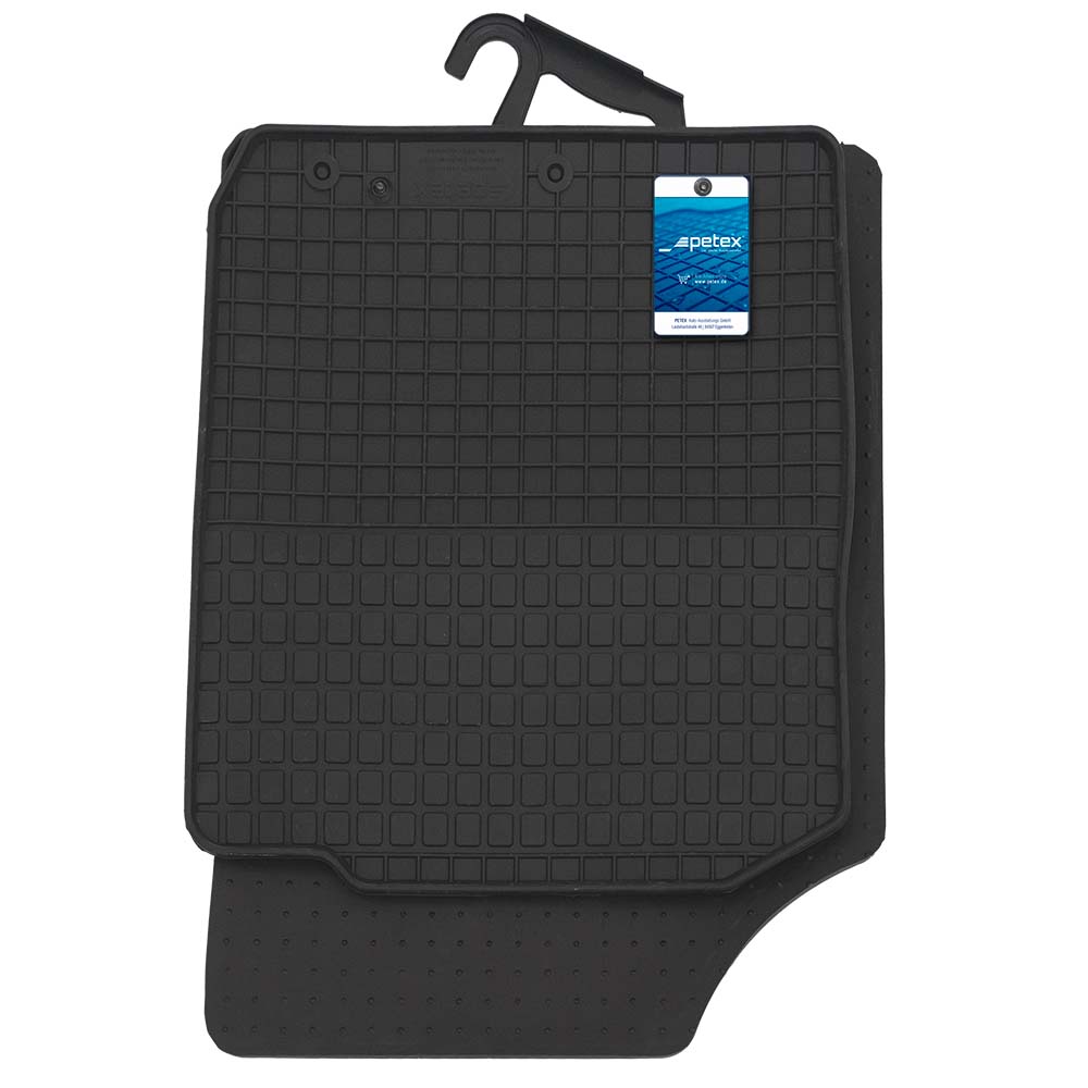 PETEX Gummimatte passend für Dacia Spring Electric ab 6/2021 schwarz