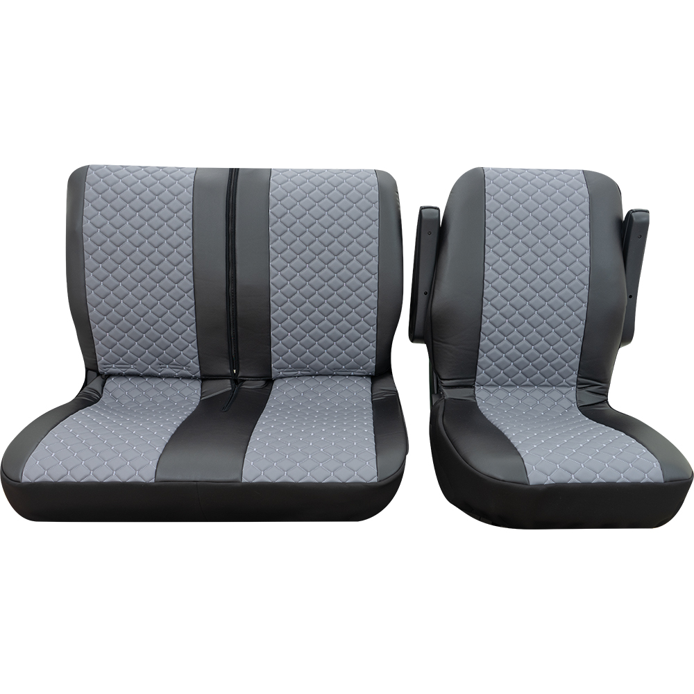 PETEX Universal Einzelsitz/Doppelsitz Colorado grau
