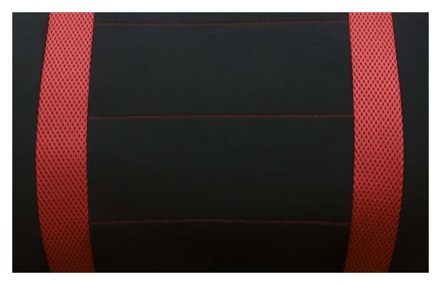 PETEX Sitzbezug Eco Class Samoa rot Komplettset_SAB1-Vario
