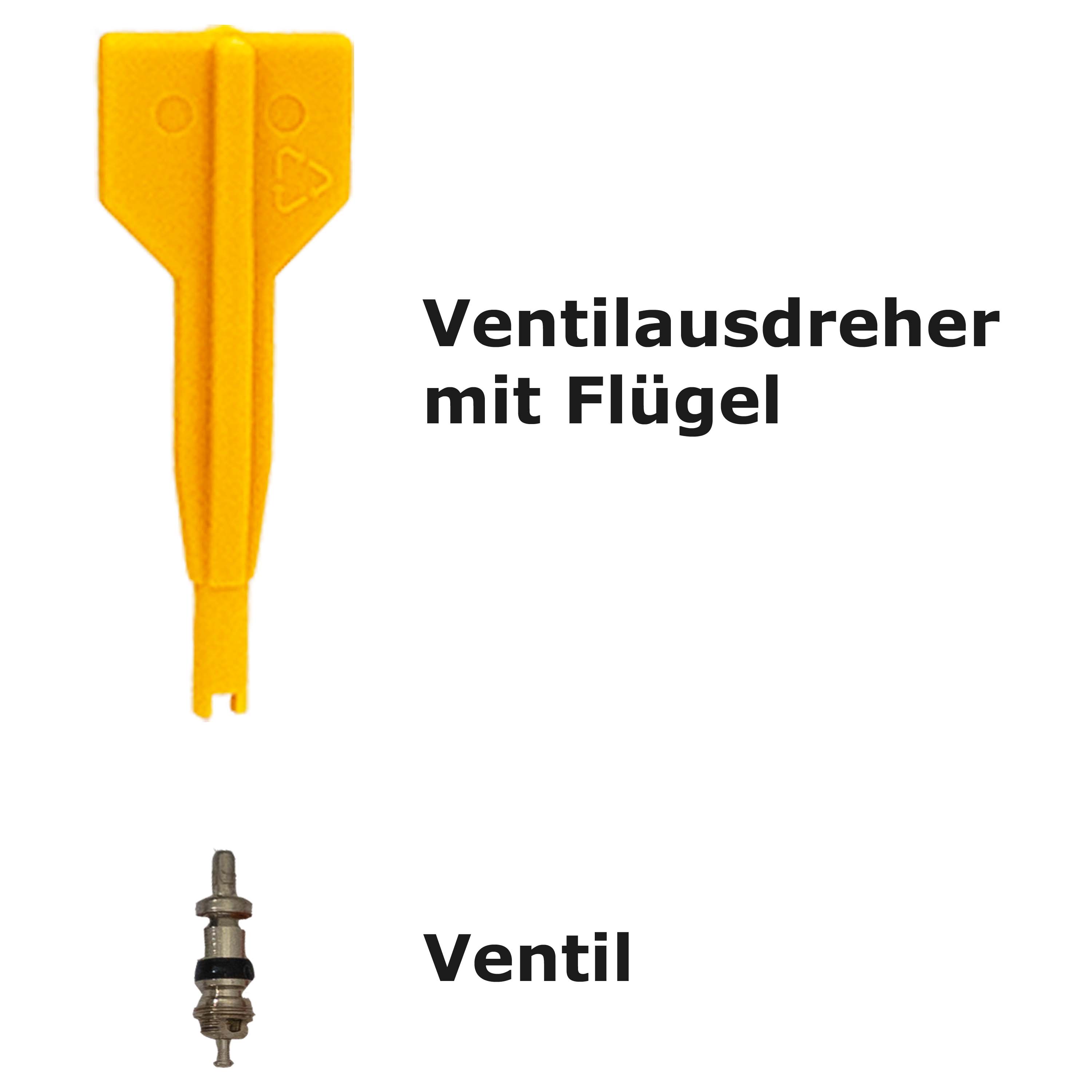 PETEX Reifendichtmittel 700 ml inkl Einfuelldeckel Ventilausdreher mit Fluegel Ersatzventil