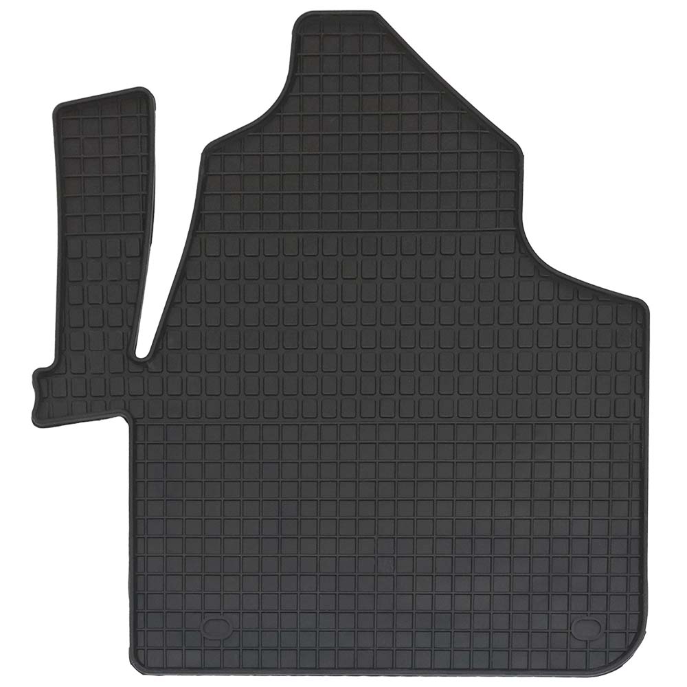PETEX Gummimatte passend für Mercedes Sprinter ab 05/2006 bis 05/2018 Führerhaus 2 - 3 Sitzer schwarz