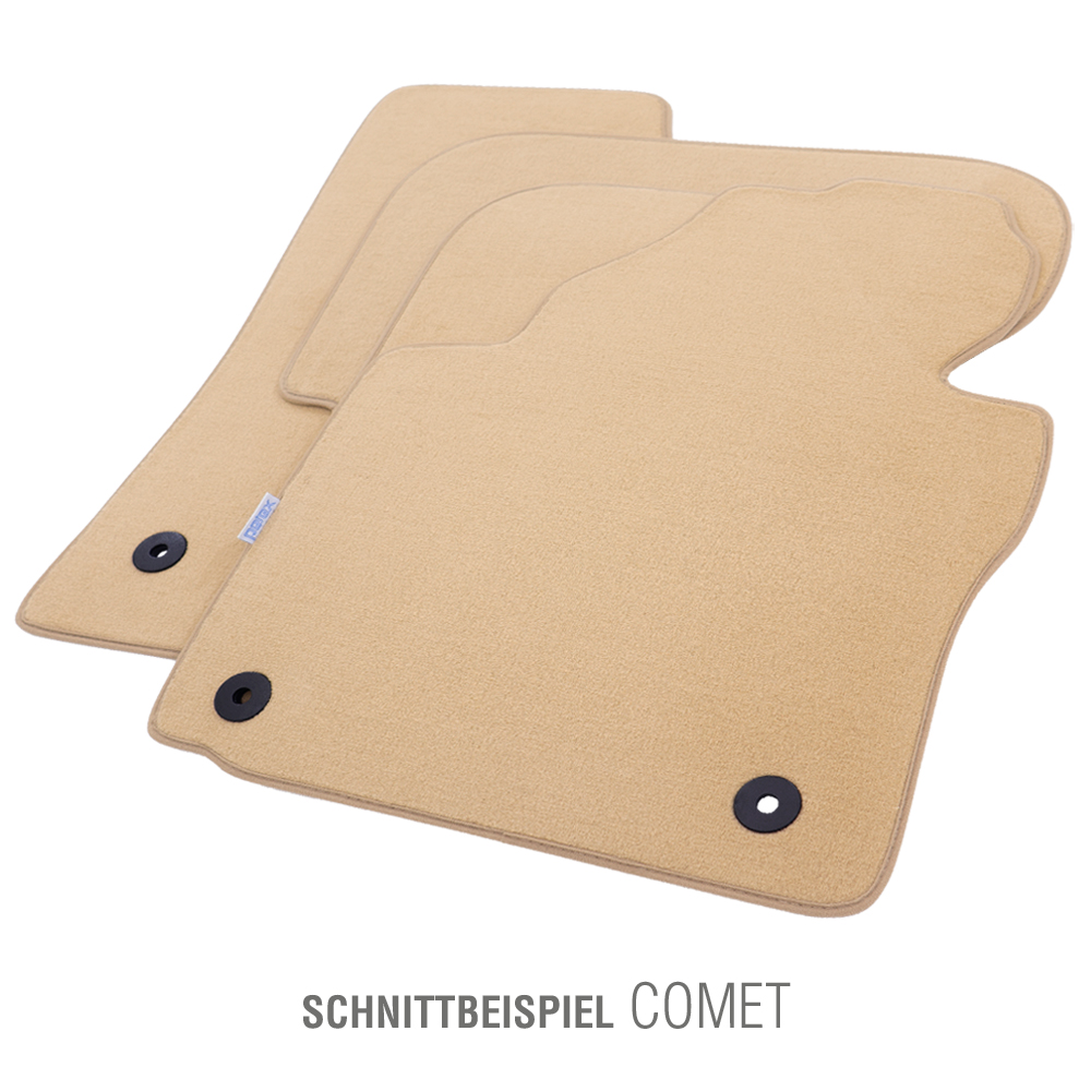 PETEX Passform-Autoteppich Qualtät Comet beige