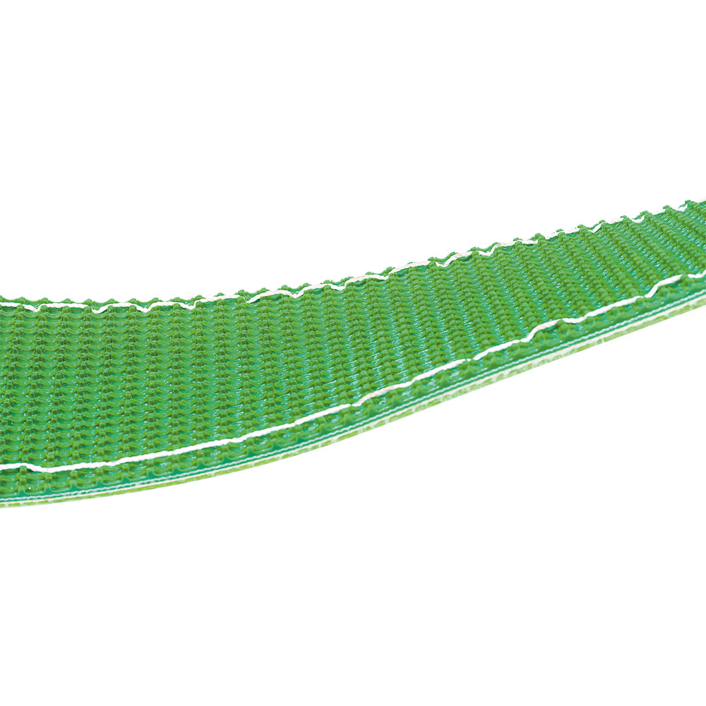 PETEX Kantenschutzschlauch, gummiert mit Noppen, Breite 75 mm, Länge 50 cm, grün