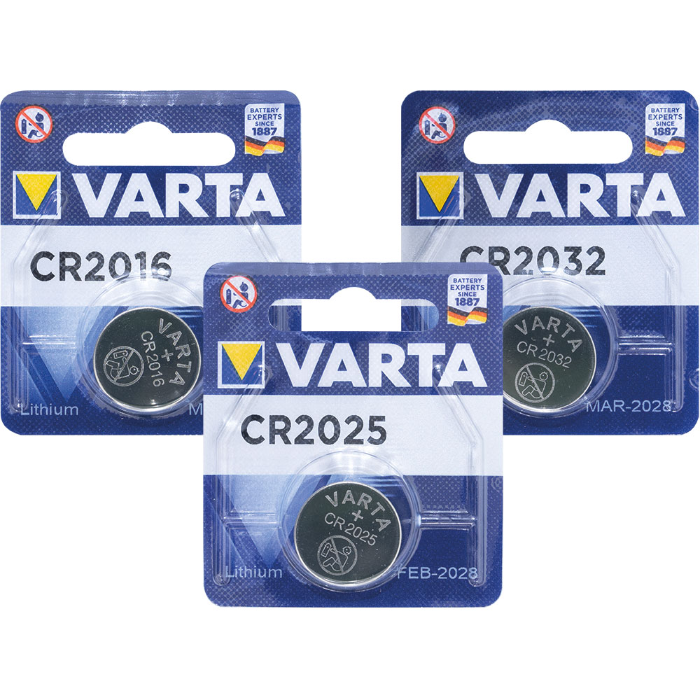 PETEX Zubehör Batterien Varta Lithium