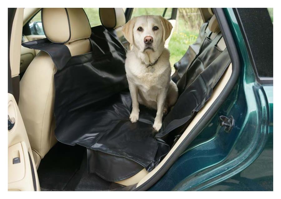 PETEX Sitzbezug Schutzbezug Universal-Schutzdecke schwarz Premium