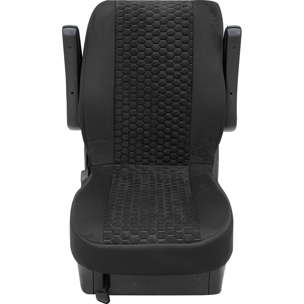 PETEX Universal Business Class Hexagon 2x Einzelsitz vorne mit Reißnaht für Seitenairbag, freigegeben für VW T5/T6