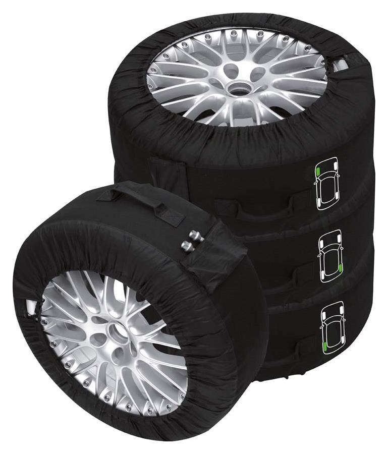 PETEX Zubehoer Reifentaschen-Set Premium schwarz