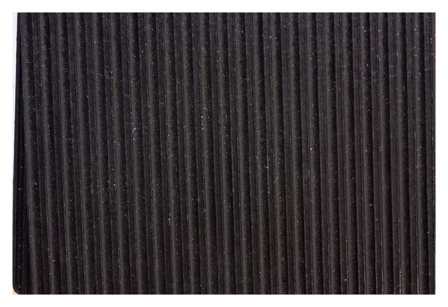 PETEX Kofferraummatte Passform Rillengummi schwarz