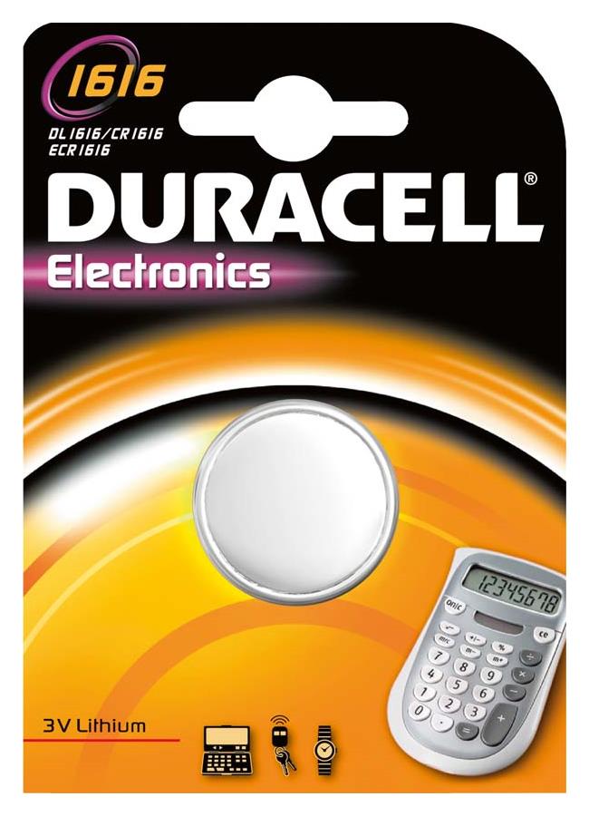 PETEX Zubehoer Batterien Duracell Electronics 1616