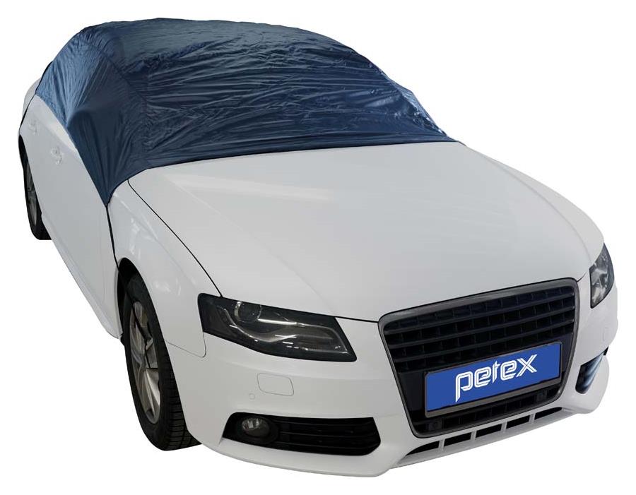 PETEX Zubehoer Schutzgarage Nylon blau Halbgarage XL