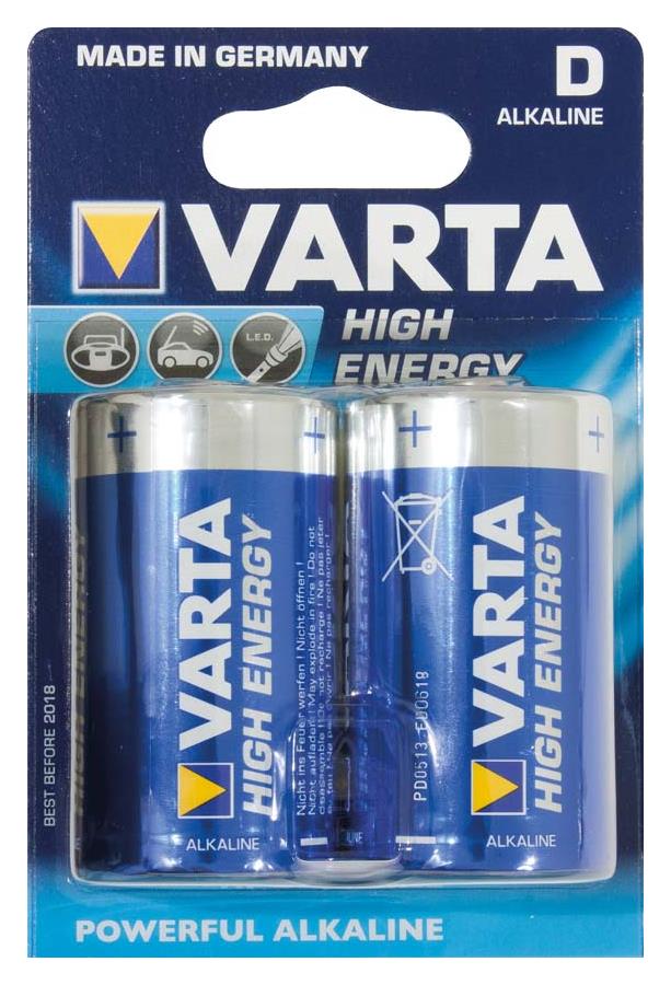 PETEX Zubehoer Batterien Varta High Energy D