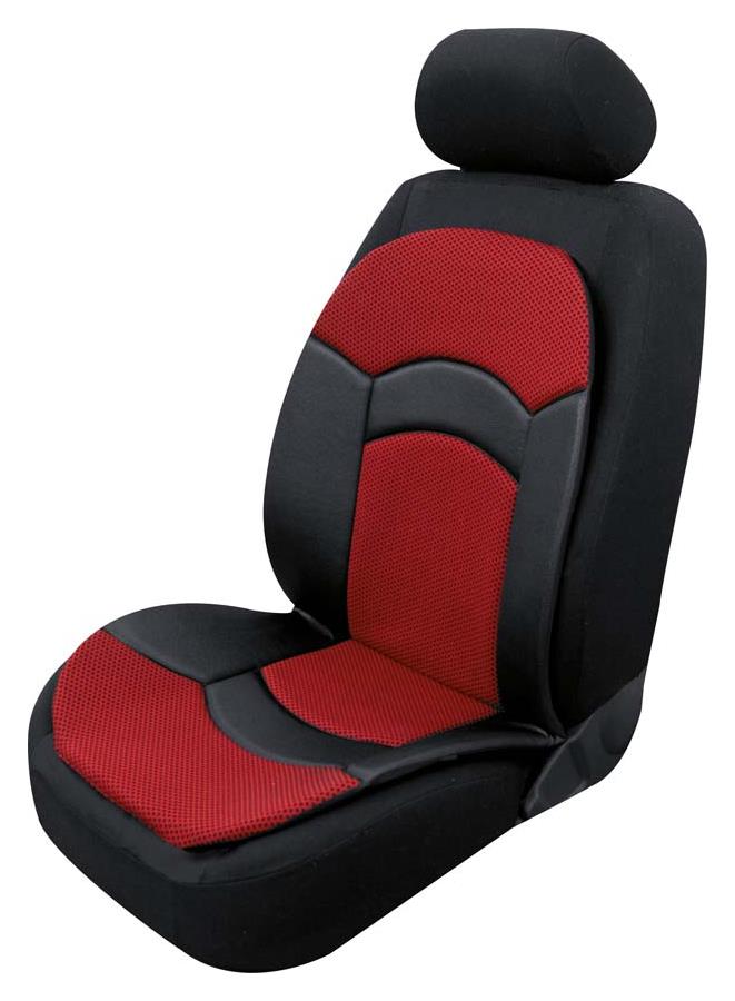 PETEX Sitzbezug Sitzaufleger Milano rot Sitzaufleger