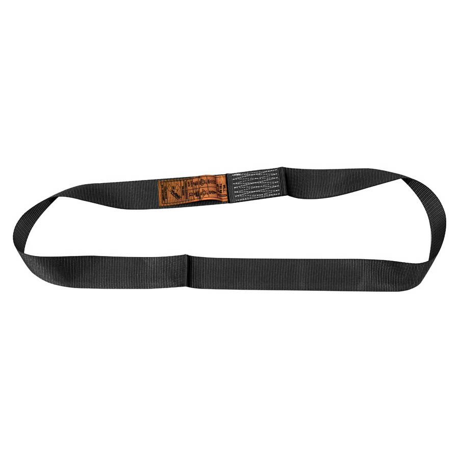 PETEX Einweg-Hebeband WLL 750 kg Laenge 06 m Umfang 12 m Breite 48 mm schwarz