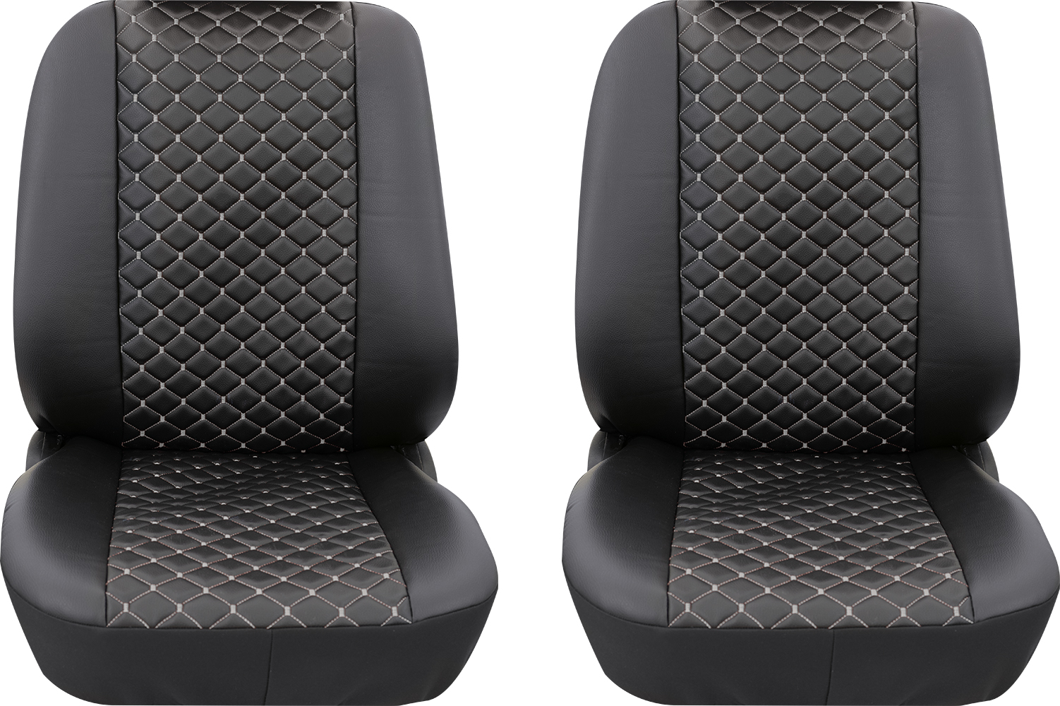 Sitzbezug Universal Business Class Colorado silber Zwei Einzelsitze 2-teilig, mit Reißnaht für Seitenairbag, freigegeben für VW T5 / T6