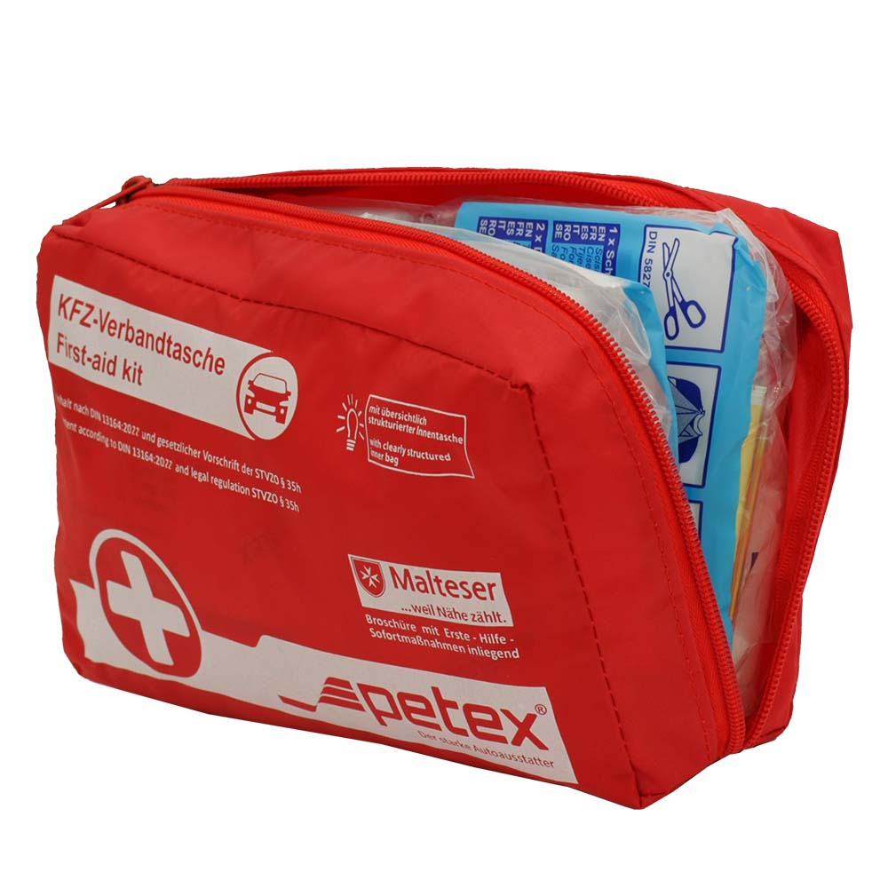 PETEX Sicherheitszubehoer Verbandtasche rot