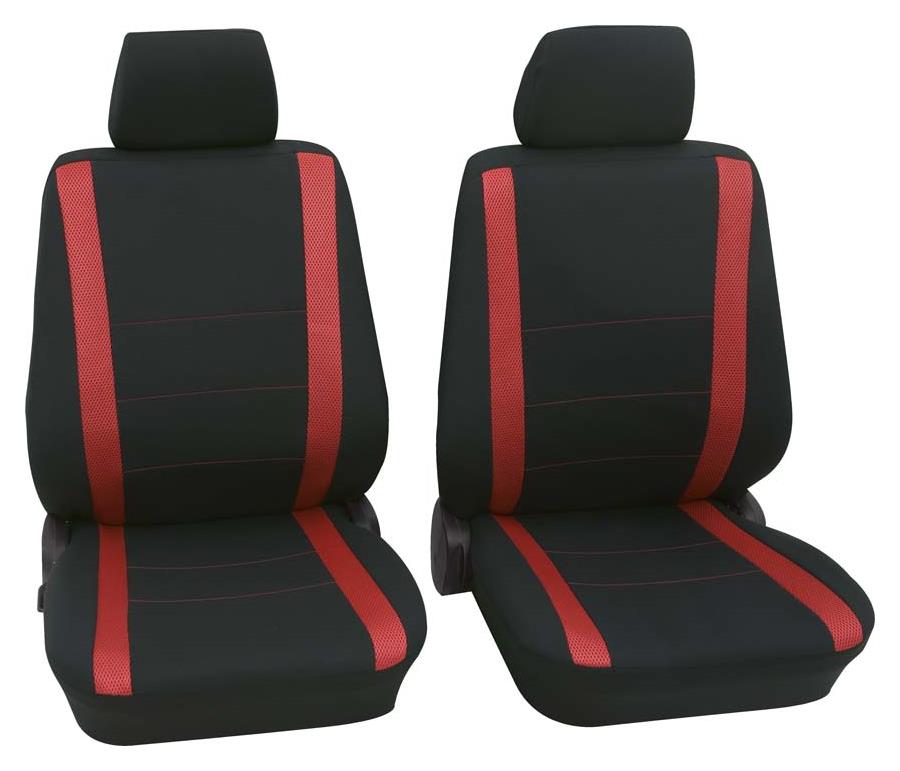 Samoa Vordersitzbarnitur Hersteller SAB Class 1 Eco Autozubehör direkt | PETEX Sitzbezüge rot | | | vom Onlineshop