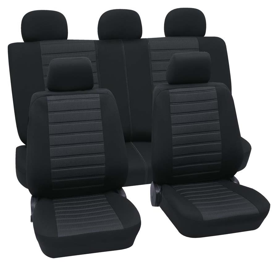 Sitzbezüge passend für Audi A3 in Schwarz