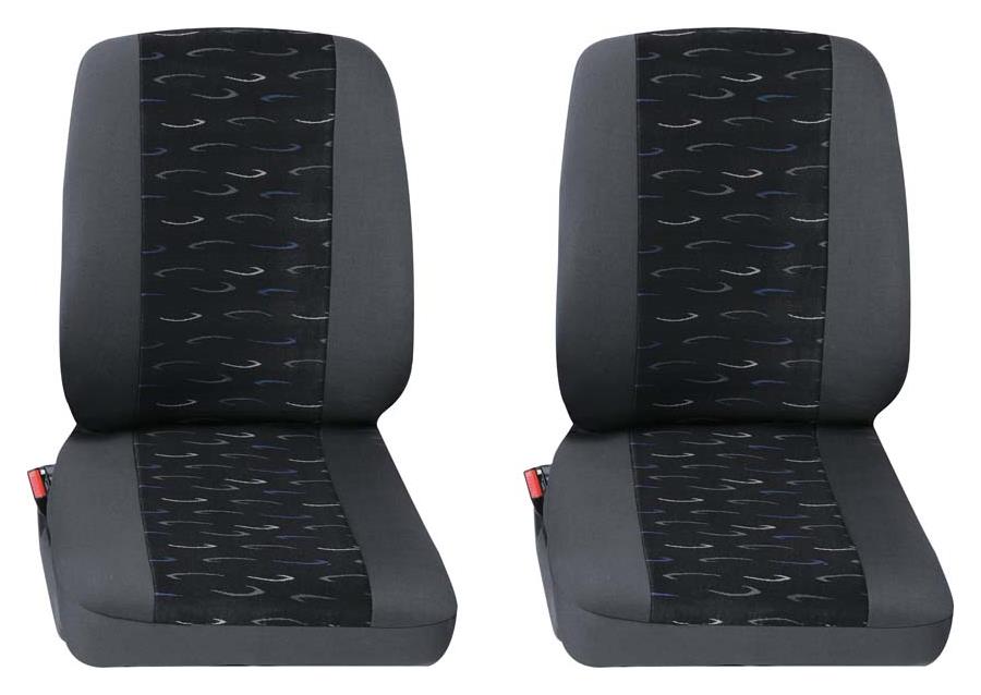 Profi2 2x Einzelsitz vorne 2-tlg. blau | Transporter und Kombis |  Sitzbezüge | PETEX Onlineshop | Autozubehör direkt vom Hersteller