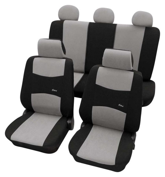 Colori Komplettset grau passend für Opel Combo 5-Sitzer ab 01/2012 bis  08/2018, Eco Class, Sitzbezüge, PETEX Onlineshop
